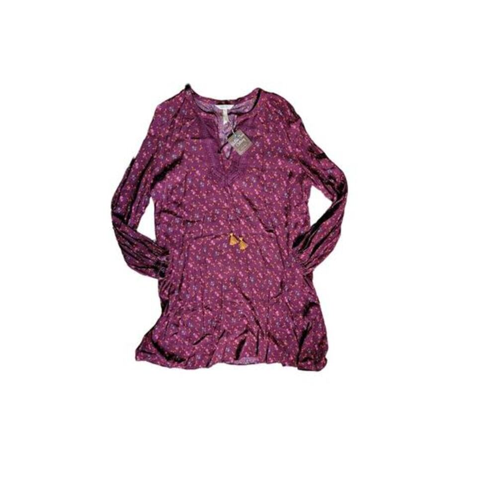 Matilda Jane Plum Floral Tunic Dress